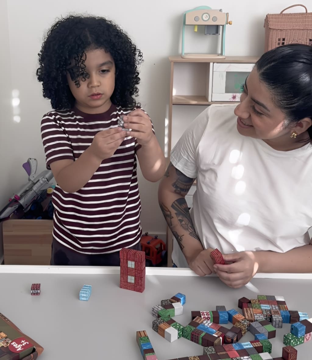 Magnetic Cube Block